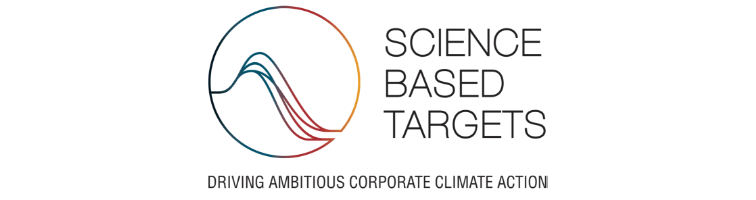 Logotipo de objetivos basados ​​en la ciencia